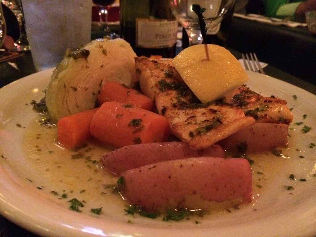 Baked Salmon Filet from Rileys Pour House